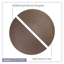 Load image into Gallery viewer, Dark Brown Engobe EG-004 Mayco Pint