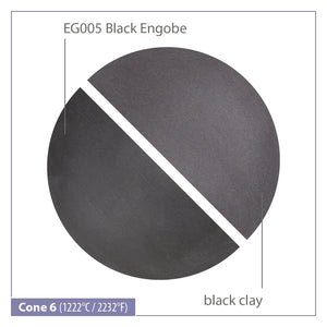 Black Engobe EG-005 Mayco Pint