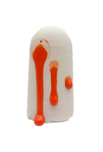 Orange Melt Gloop Ritual Glaze 8 oz Cone 5-6