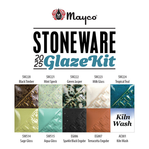 Mayco Stoneware Glaze Kit 2025
