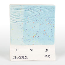 Load image into Gallery viewer, Baby Blue Speck SW-232 Stoneware Mayco Pint