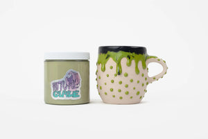 Slime Green Melt Gloop Ritual Glaze 8 oz Cone 5-6