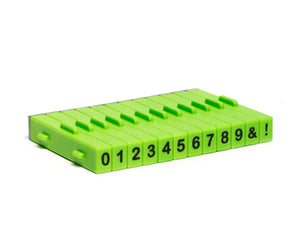 Attachable Numbers Stamp Set 12pcs Xiem ALSS1N