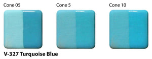 Turquoise Blue Velvet Underglaze Cone 05-10