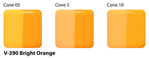 Bright Orange Velvet Underglaze Cone 05-10