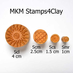 MKM Large Round Stamp Snowflake 2 SCL-029