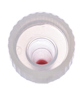 Load image into Gallery viewer, 8 oz natural-colored HDPE plastic cylinder round bottle with lid