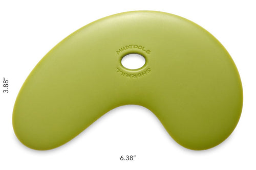 LBRG Large Bowl Rib Green Firm Mudtools