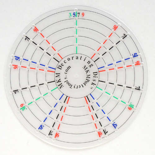 MKM Decorating Disk – 4 inch (10 cm) diameter DD-04