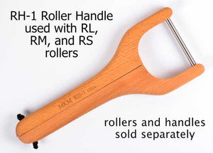 MKM Large Handle Roller Slated Grooves RL-104
