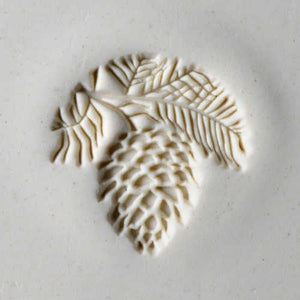 MKM Large Round Stamp Pine Cone SCL-017