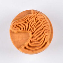 Load image into Gallery viewer, MKM Large Round Stamp Zebra SCL-026