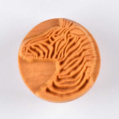 MKM Large Round Stamp Zebra SCL-026