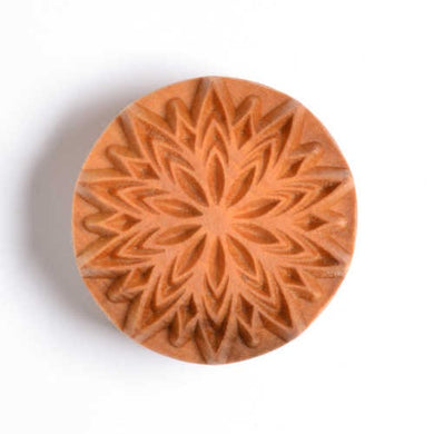 MKM Large Round Stamp Fancy Lotus SCL-039