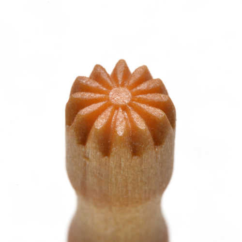 Mini Round Stamp Daisy SMR-004