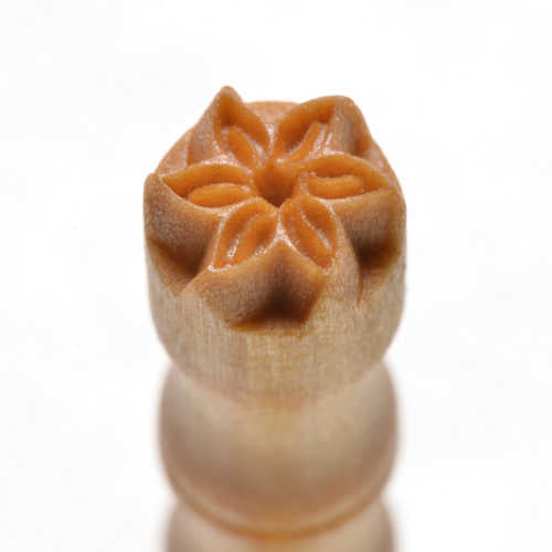 Mini Round Stamp PinWheel SMR-030