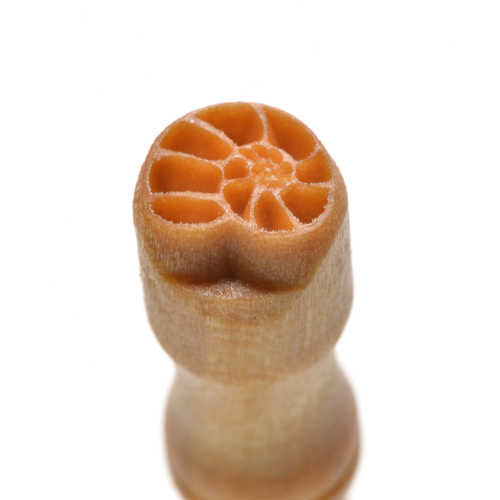 Mini Round Stamp Ammonite SMR-042