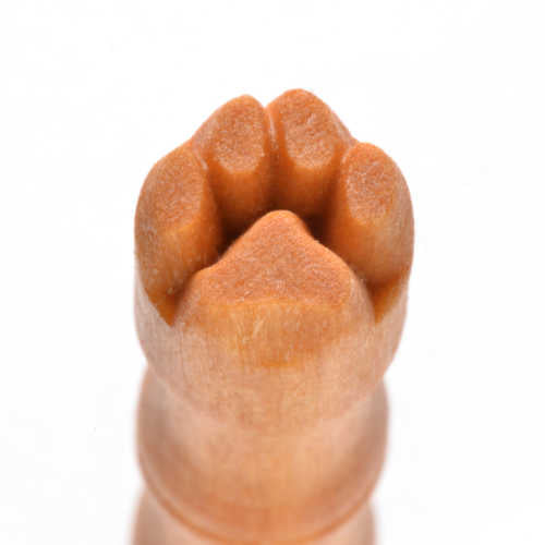 Mini Round Stamp Dog Paw SMR-043