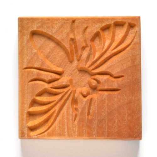 MKM Large Square Stamp Honey Bee Ss1-70