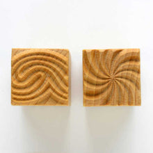Load image into Gallery viewer, MKM Medium Square Stamp Swirl and Wave Ssm-017