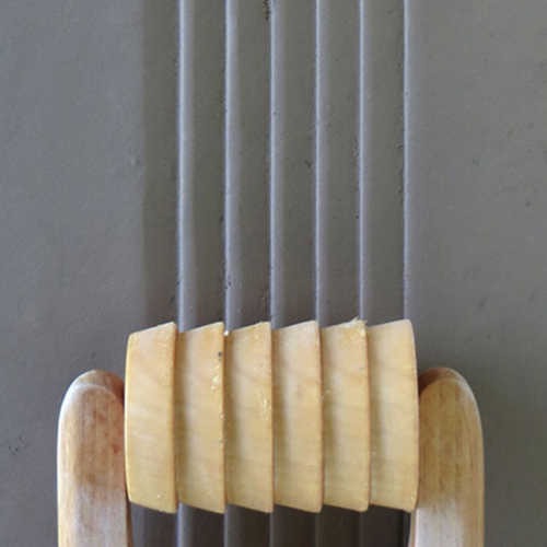 MKM Large Handle Roller Slated Grooves RL-104