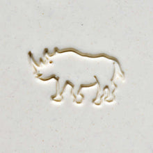 Load image into Gallery viewer, MKM Large Round Stamp Rhino SCL-039