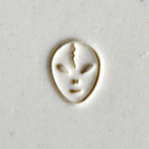 MKM Small Round Stamp Alien Head SCS-169