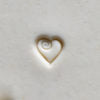 Load image into Gallery viewer, Mini Round Stamp Heart with Spiral SMR-067