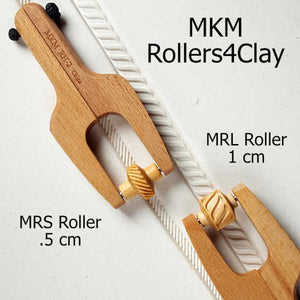 MKM MRL-018 Mini Roller 1 cm Feathered Lines
