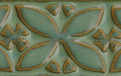 Textured Turquoise 35420B Potter's Choice Cone 5 Glaze (Pint) Amaco PC-25