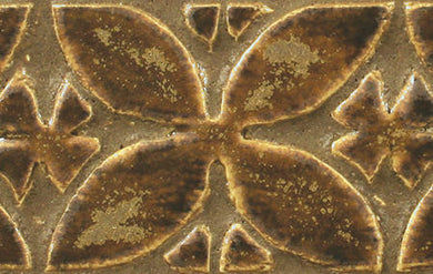 Textured Amber Potter's Choice Cone 5 Glaze (Pint) Amaco PC-61
