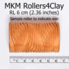 Load image into Gallery viewer, MKM Large Handle Roller Diagonal Waves RL-014