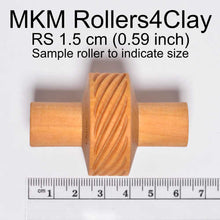 Load image into Gallery viewer, MKM Small Handle Roller Embossed Flowers RS-024