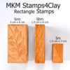 Load image into Gallery viewer, MKM Medium Rectangle Stamp Braid SRM-12