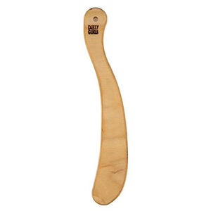 Clay Spanker 12.5"X2" Curved Paddle, Dirty Girls