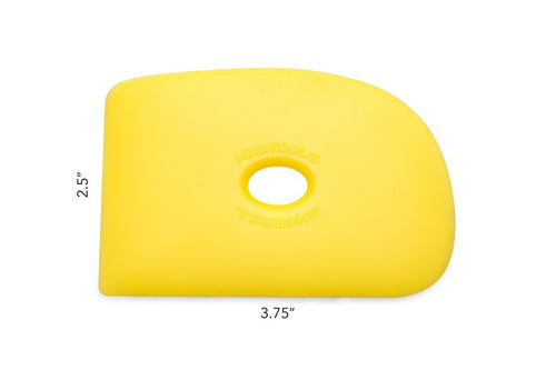 Y2 Mudtools Polymer Rib Soft Yellow