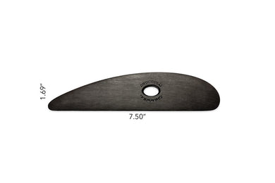 SP Small Black Platter Rib Extra Firm Mudtools